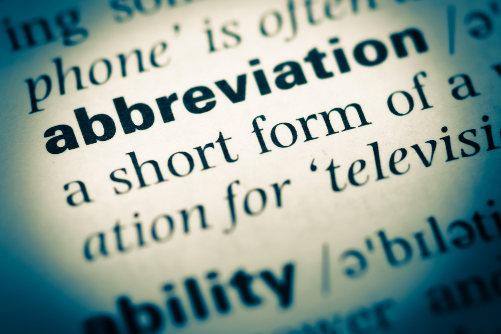 What is an abbreviation?